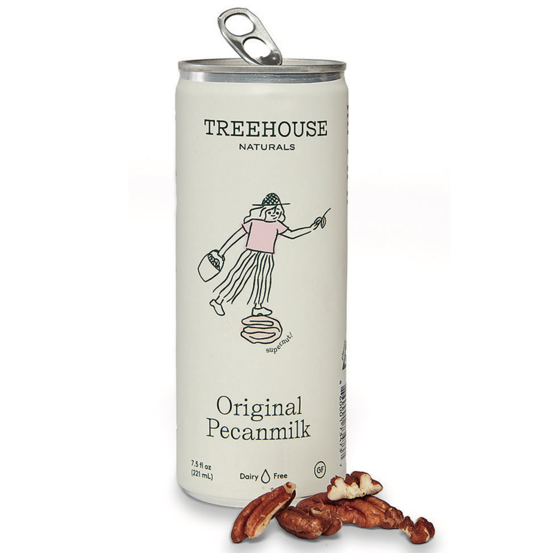 A can of pecanmilk