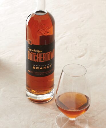 A bottle of bourbon
