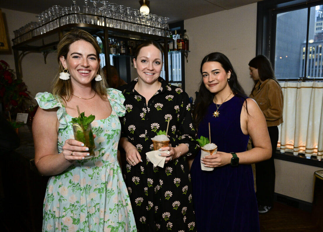 From left: Kelly McCarthy, Brie Ryan Morris, and Alex Diaz-Aleman.