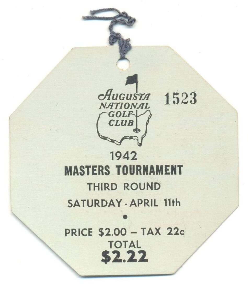 An octagon-shaped badge
