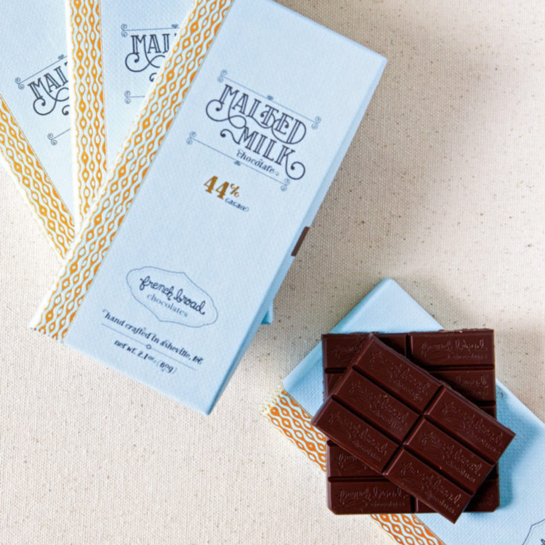 Bars of chocolate