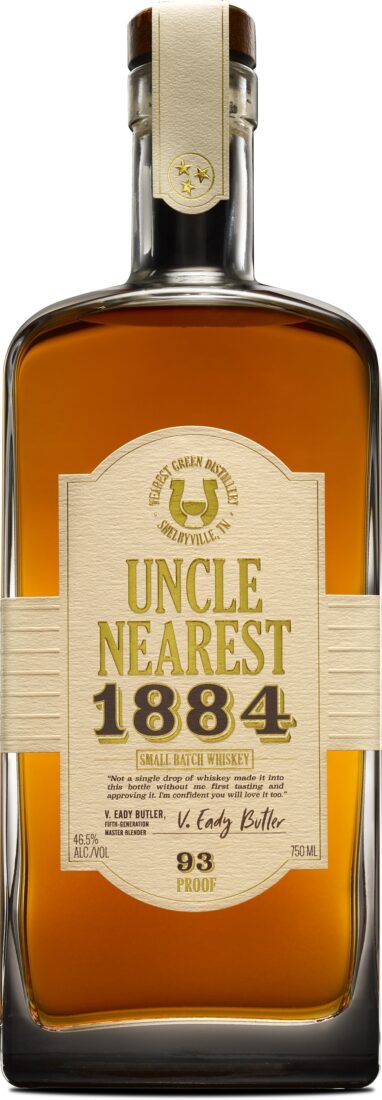 A bottle of bourbon