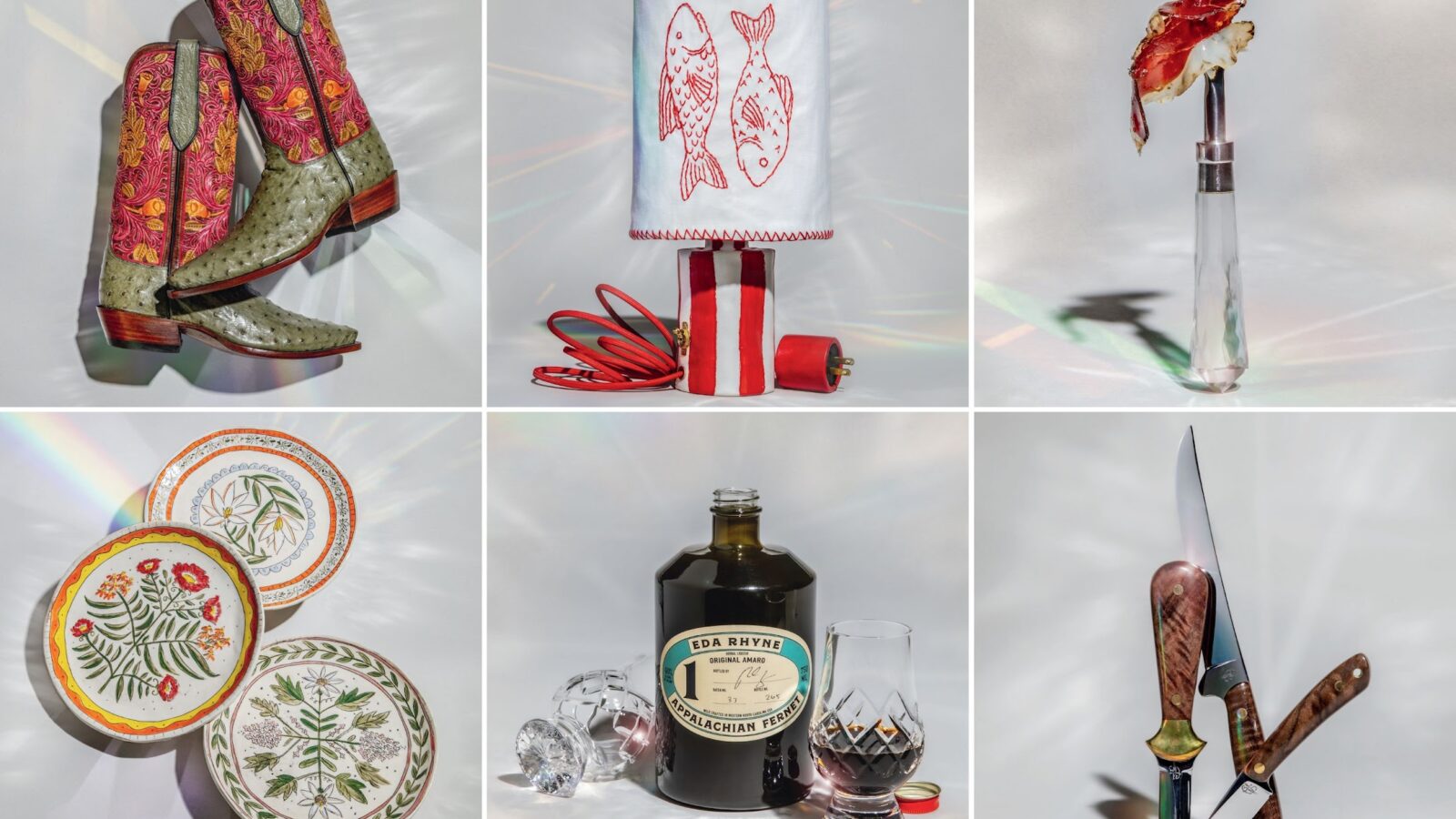 A collage of images of Made in the South winners