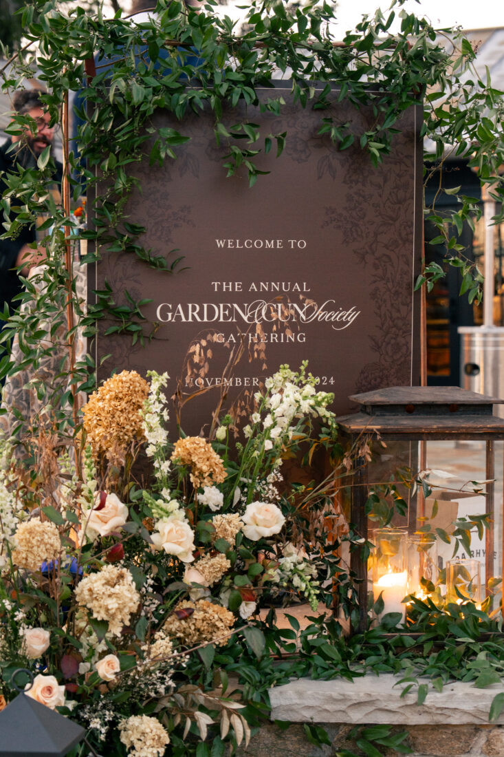 A display of flowers from Flora’s flower field, located right behind their Asheville-based shop.