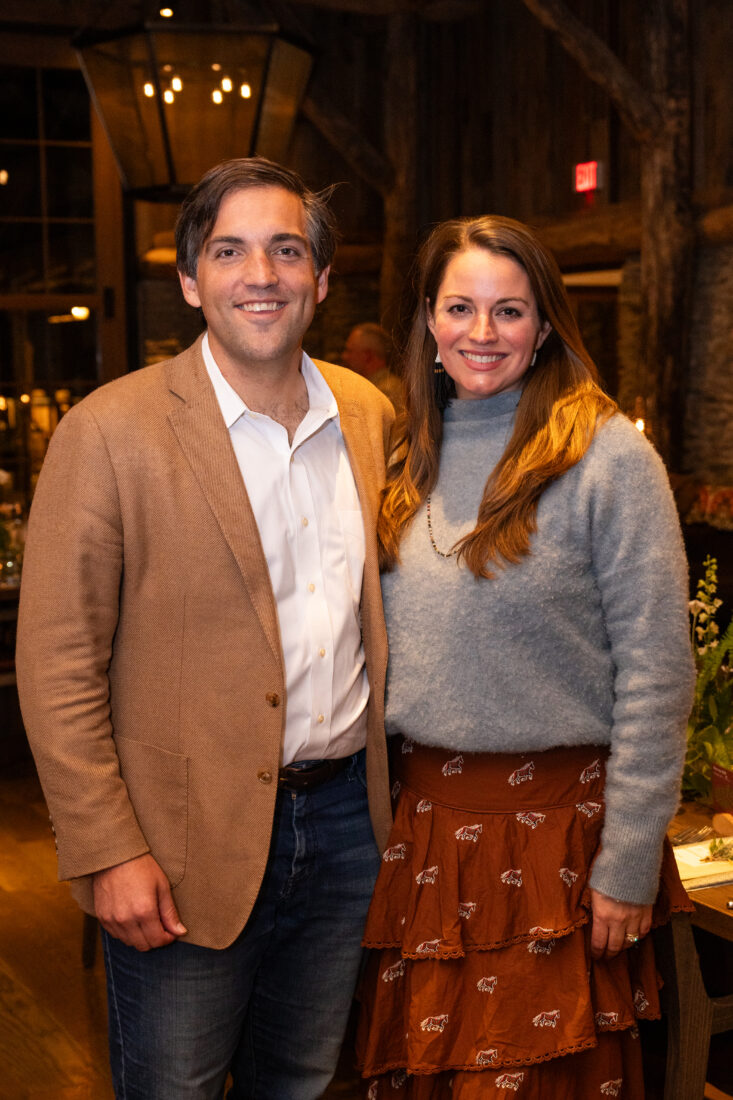 David and Annie Colquit, co-owners of The Swag and Cataloochee Ranch.