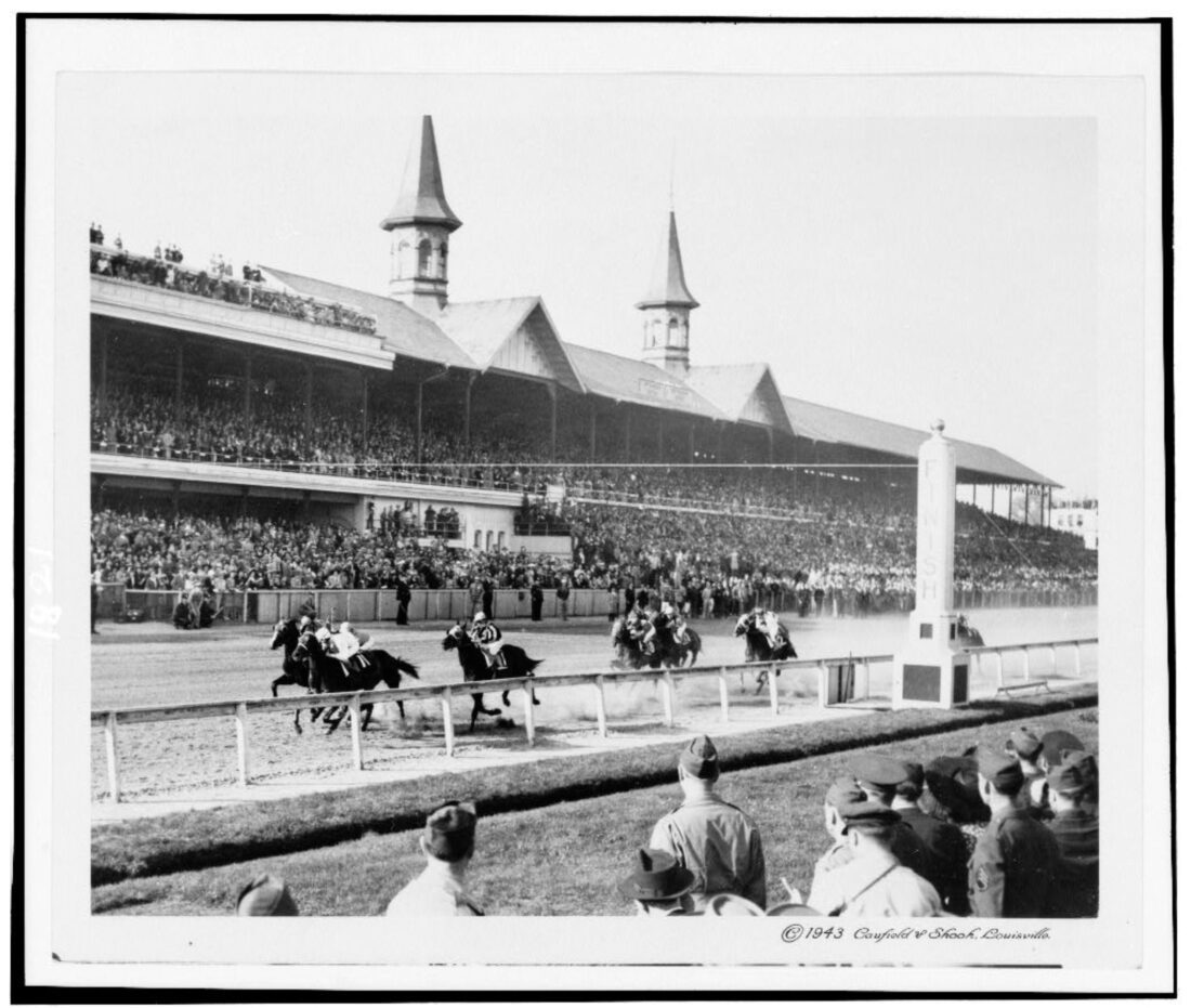 A racetrack for horses
