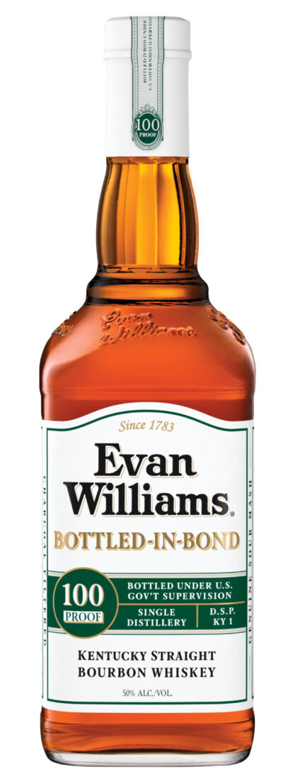 A bottle of bourbon