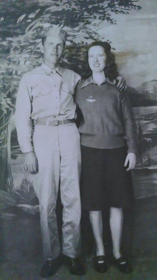 A portrait of a man and woman