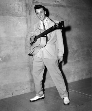 A man with a guitar
