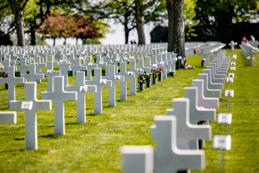 A gravesite
