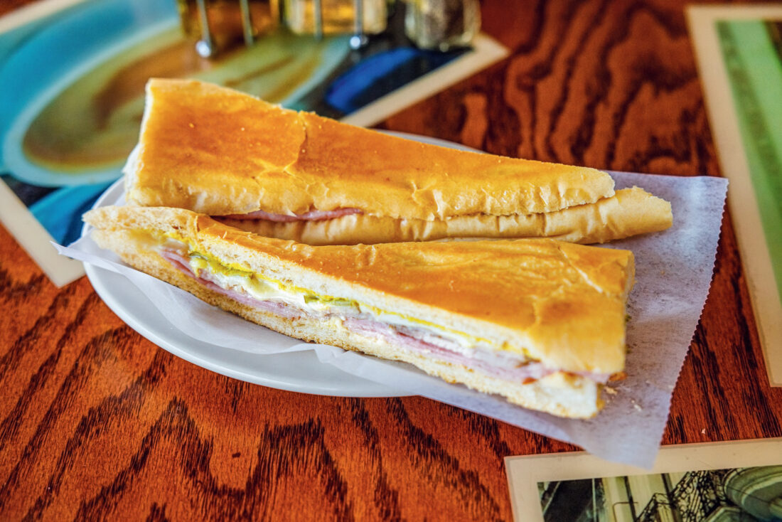 A cuban sandwich