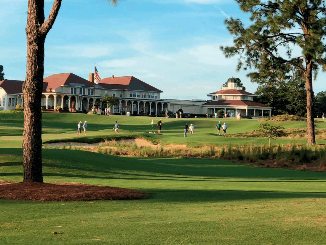 PINEHURST, NORTH CAROLINA
Pinehurst, the Home of American Golf, offers more than legendary fairways. Tee off your trip at the third annual Peach Week (July 18–27), a celebration of all things peach. Or, sip your way through Sandhills Pour Tour Passport program, featuring breweries, BHAWK Distillery, and James Creek Cider House. Explore Seagrove Potters, the nation’s largest pottery community, where you can meet artists and discover unique works.
HomeofGolf.com
@HomeofAmericanGolf