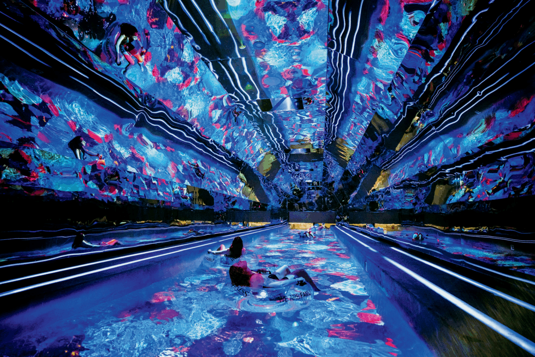 SEVIERVILLE, TENNESSEE
Make a splash this summer in Sevierville at year-round indoor and seasonal outdoor waterparks. Enjoy Kaleidoscope Kavern Lazy River (a light-show float), and visit Soaky Mountain Waterpark’s new Rafter’s Rage, a first-of-its-kind water slide opening this summer. Then go higher, exploring the Smoky Mountains via SkyLand Ranch, home to the thrilling new Wagon Wheeler Swing Tower. In Sevierville, big thrills await.
VisitSevierville.com
@VisitSevierville