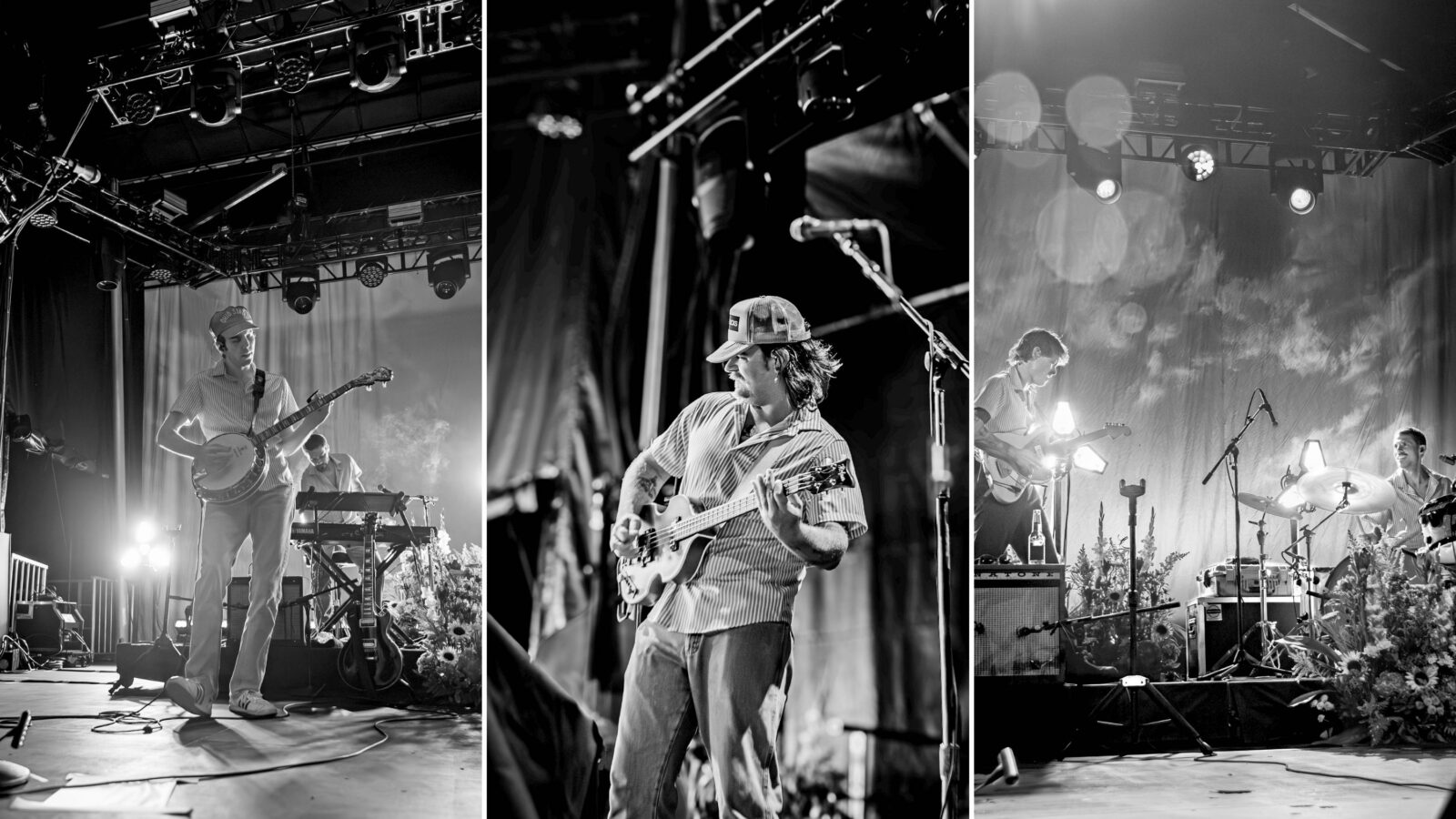 A band on stage