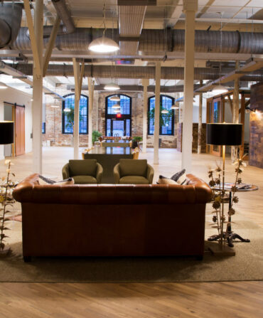 The office at Garden and Gun