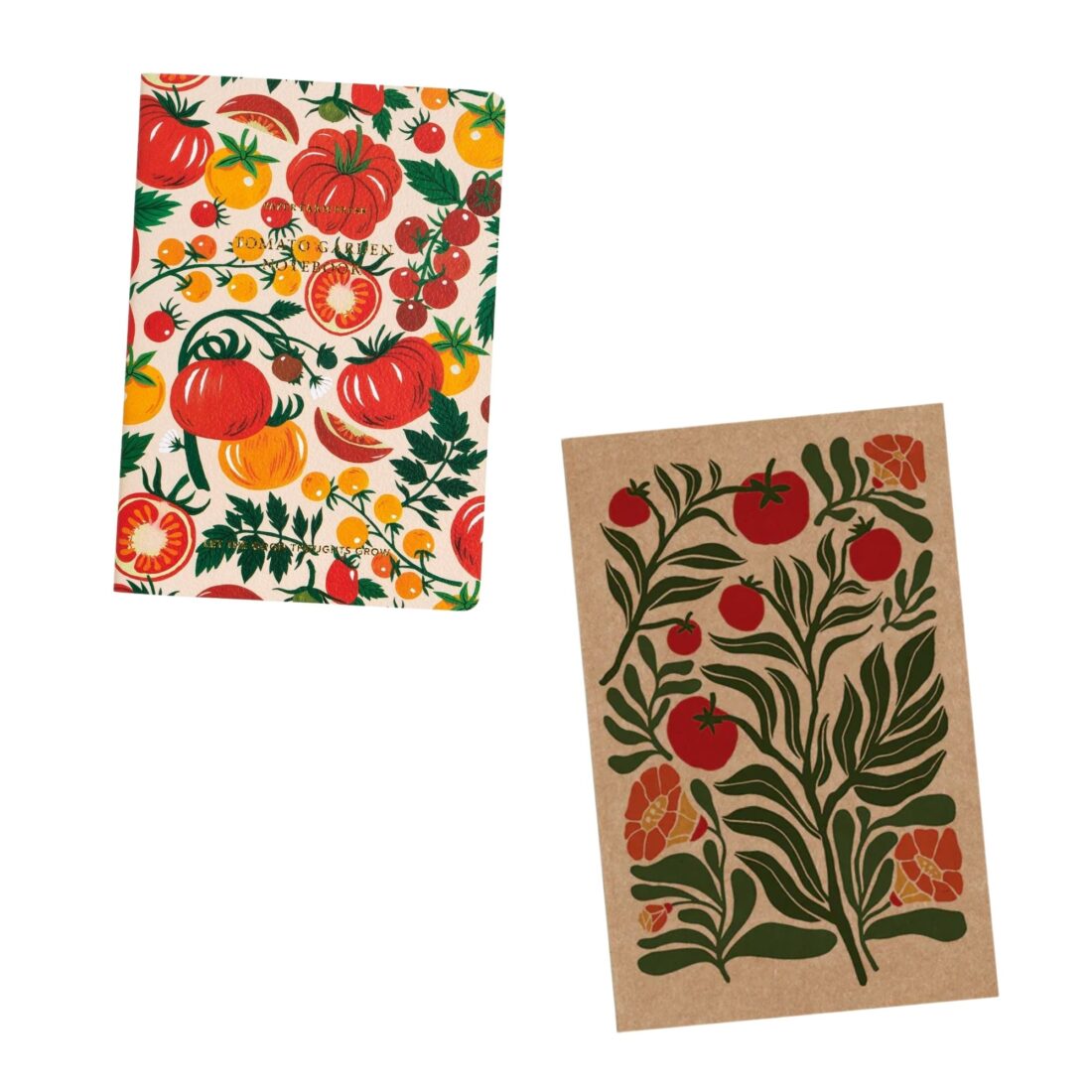 Tomato print journals