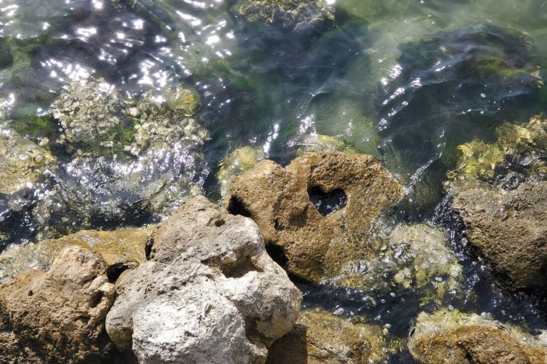 Rocks in the ocean
