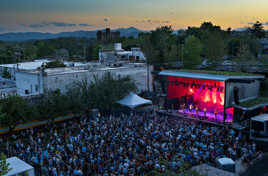 A concert outside