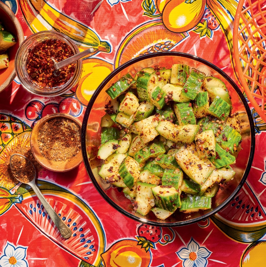 szechuan cucumber salad