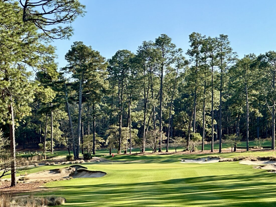 A golf course