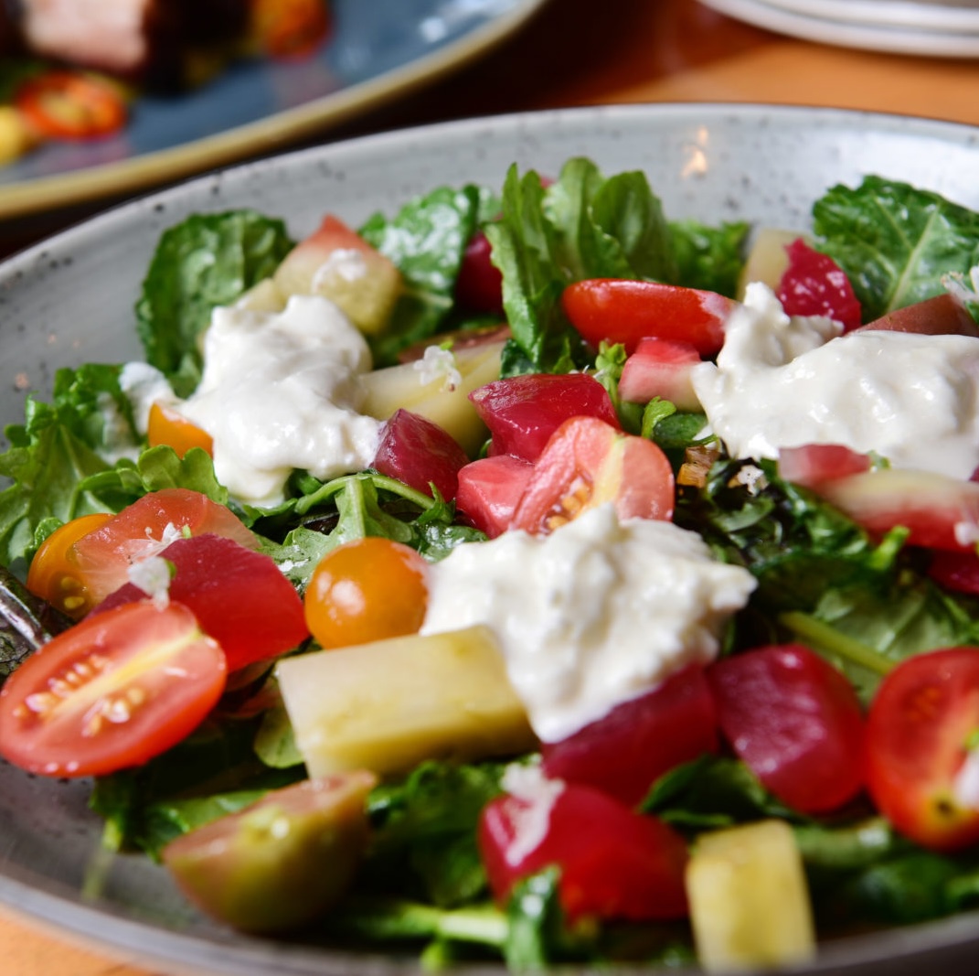 louisiana watermelon and tomato salad