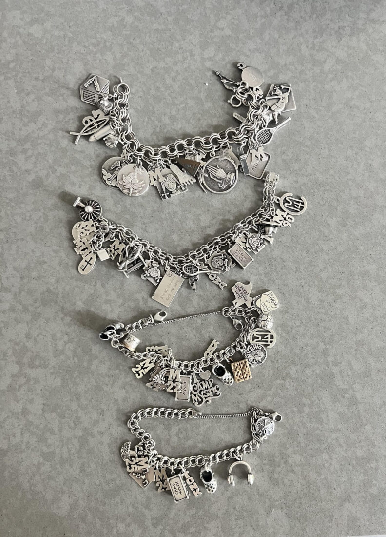 four James Avery bracelets