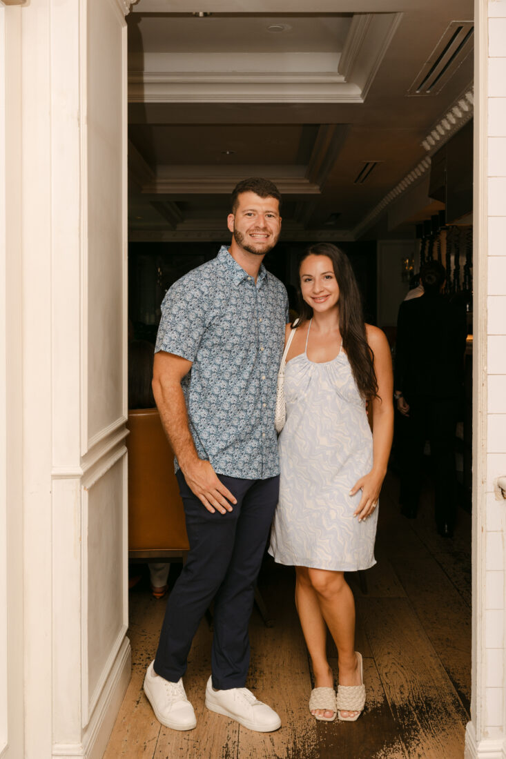 Daniel Spieler and Alexandra Adimando.