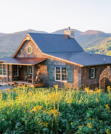 A mountain house