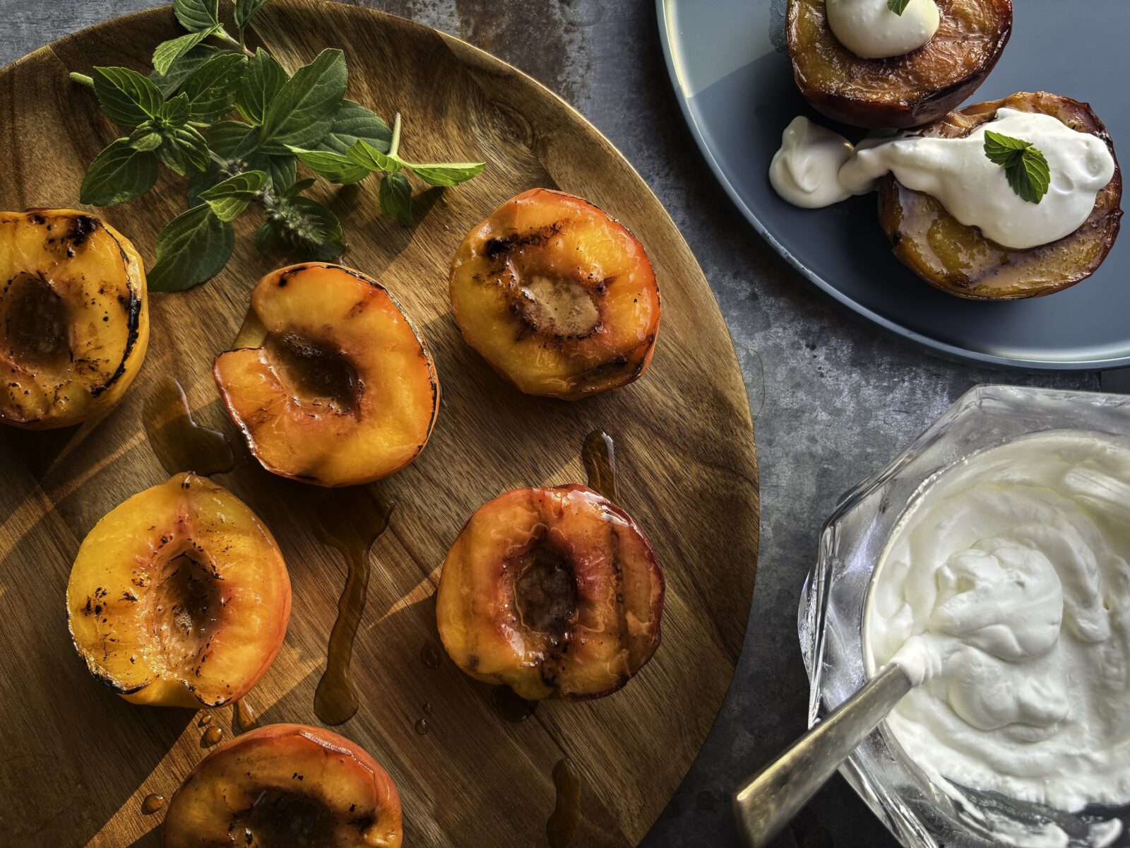 Grilled Peaches Get Even Better with Bourbon – Garden & Gun