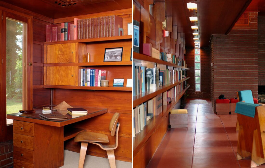 study and hallway