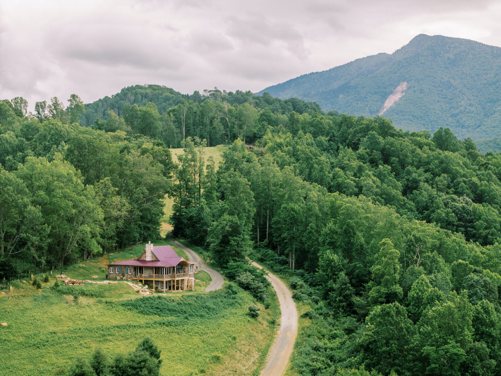 A house on a mountain