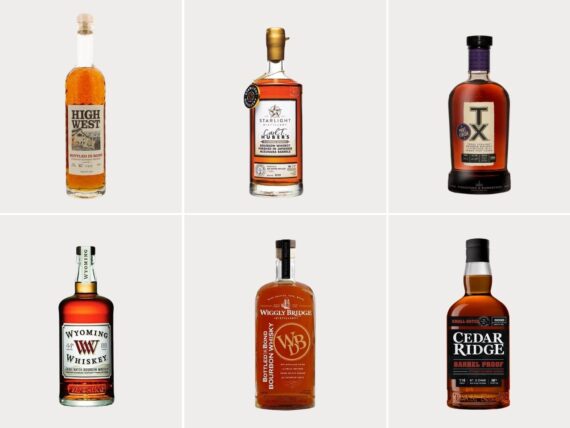 A grid of bourbons