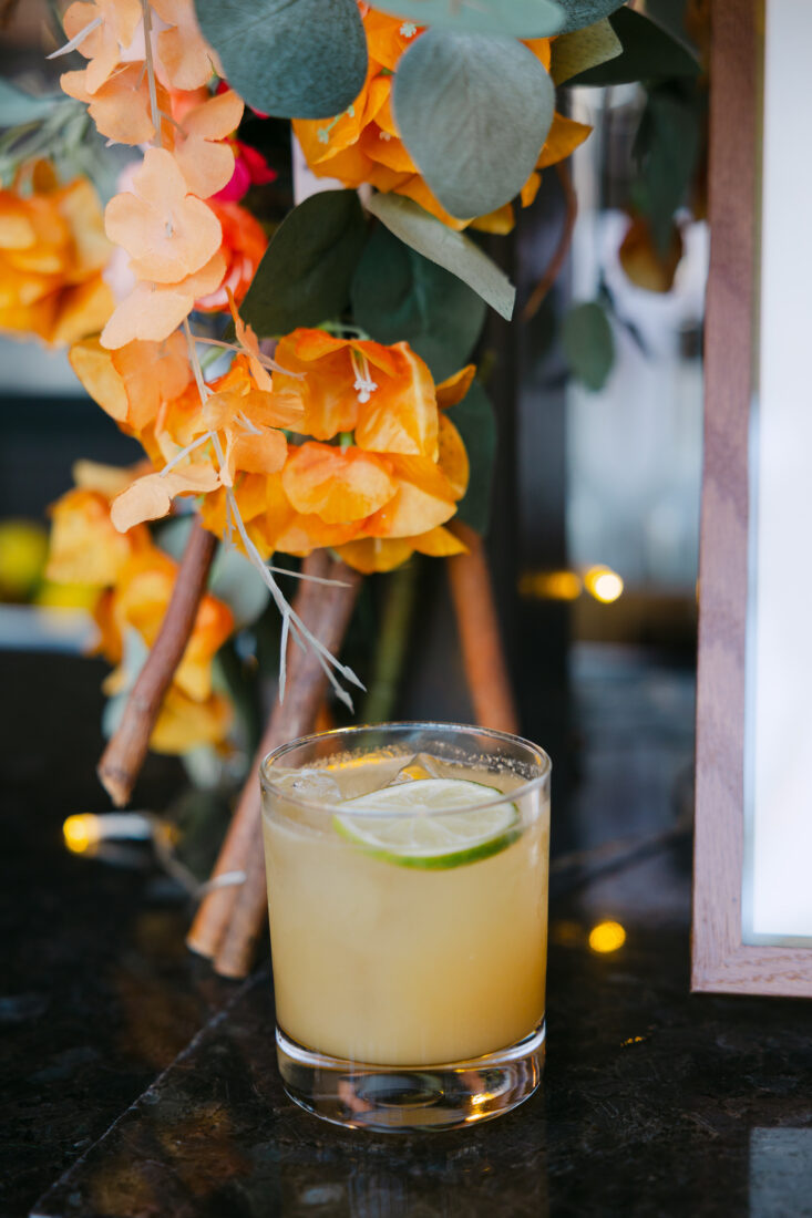 The Kentucky Mule, made with Old Forester 1897, ginger, and lime.