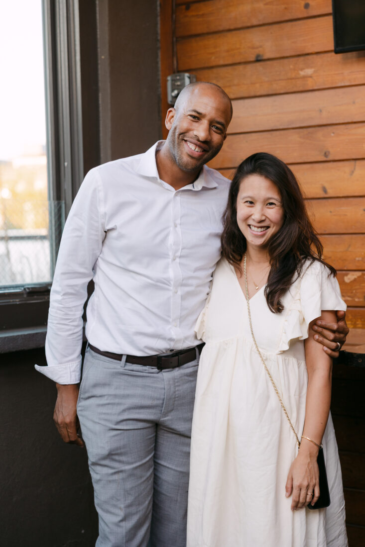Jon Okafor and Lulu Chang.