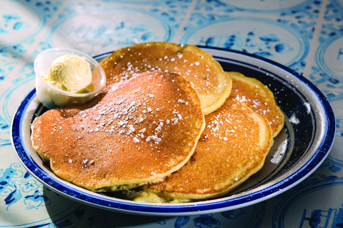 pancakes with butter