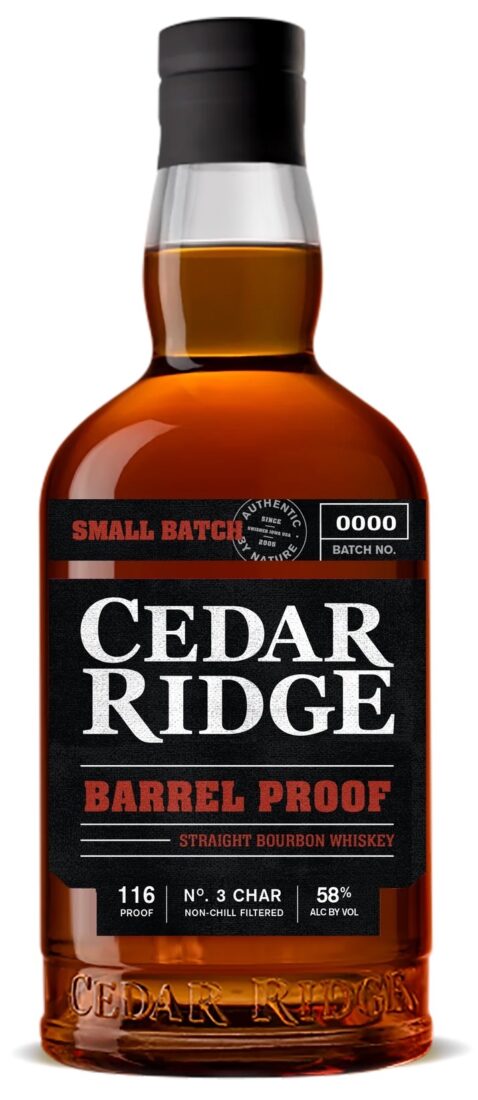 A bottle of bourbon