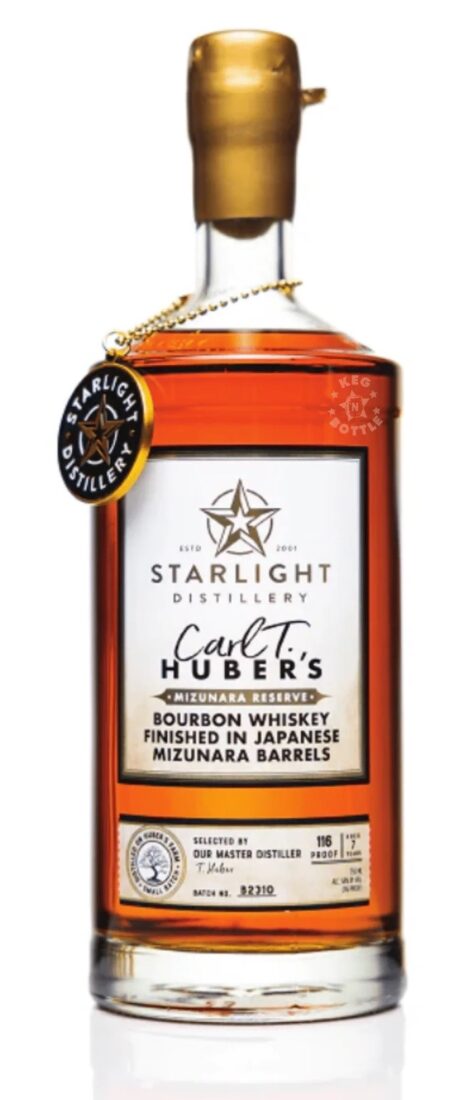A bottle of bourbon