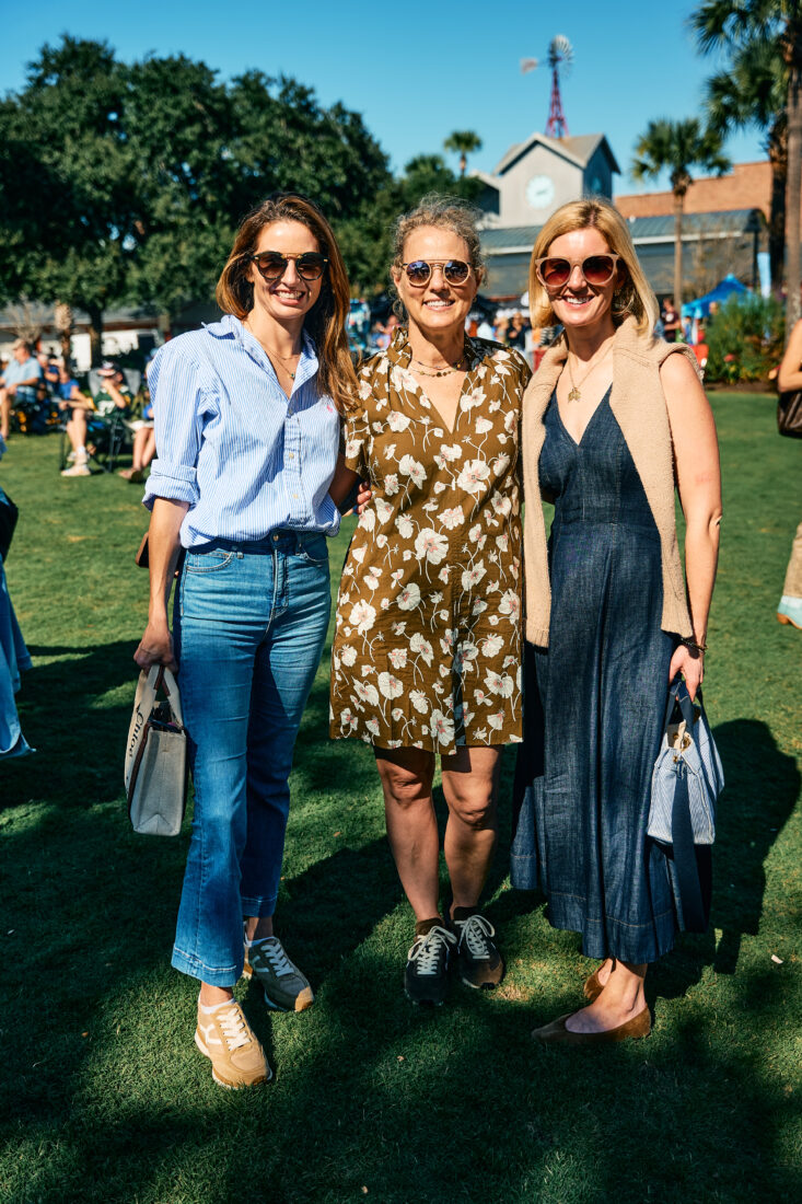 From left: Christine Williams, G&G director of integrated marketing; Copeland Kapp, Edens senior director of corporate creative strategy; and Katie Darling, G&G sales manager.