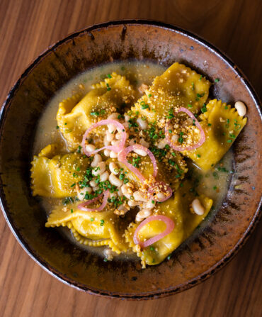 pork and bean pasta