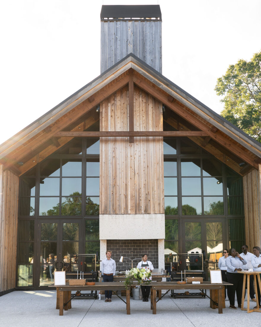 The Dunlin, an Auberge property located along the Kiawah River, serves as the backdrop for the afternoon.