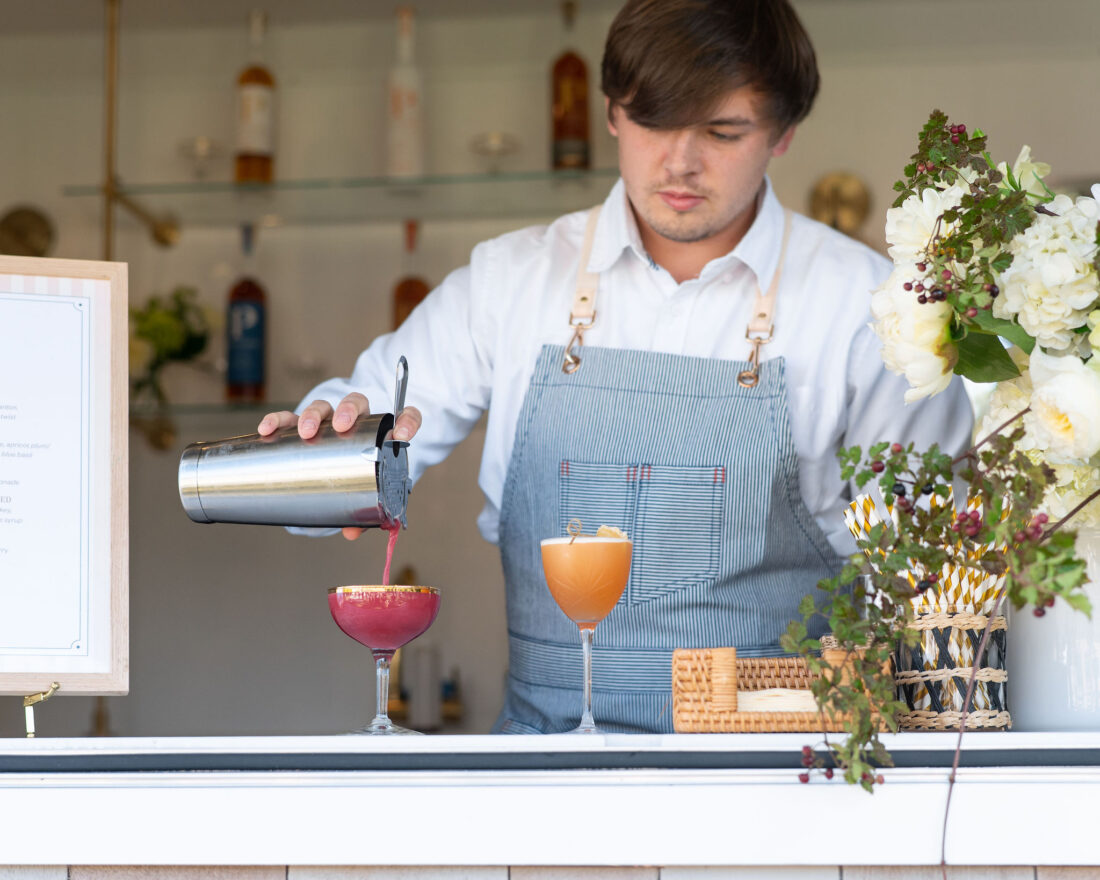Signature cocktails from the Bungalow.