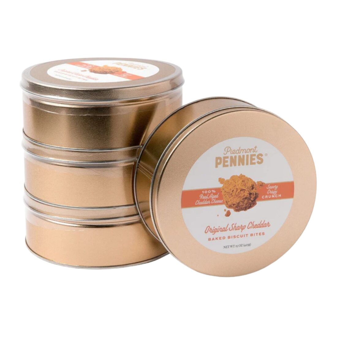 A tin of cheese straws