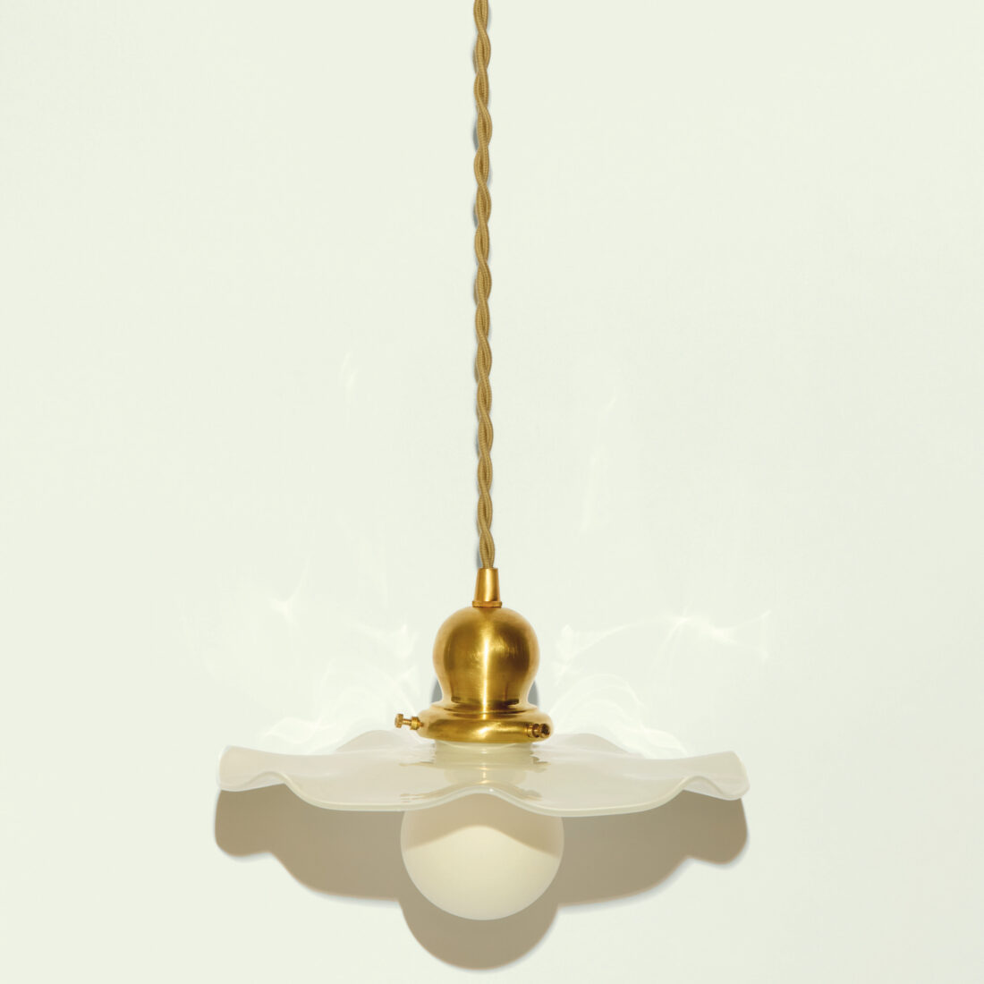 A pendant light