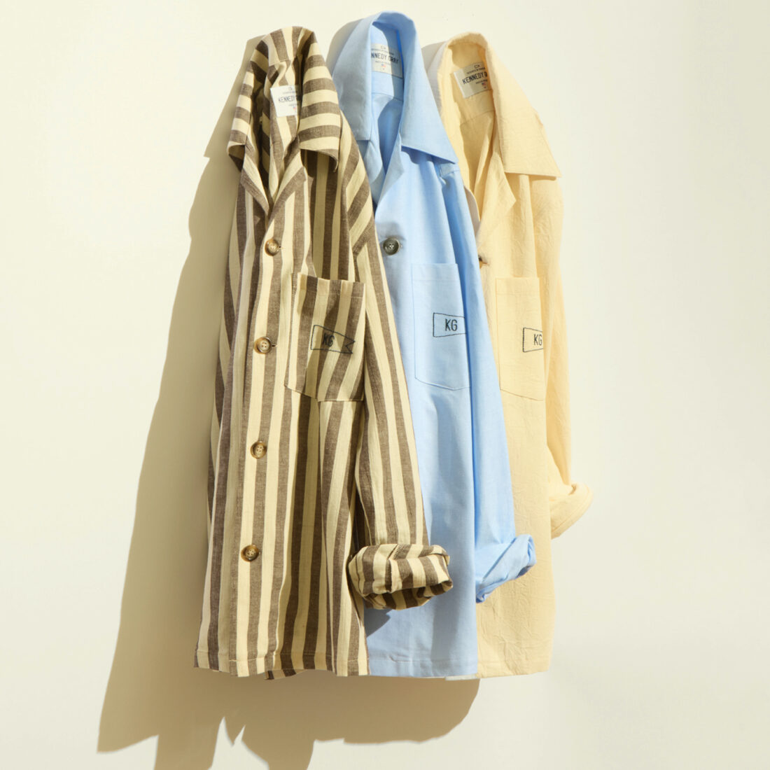 Three collared shirts