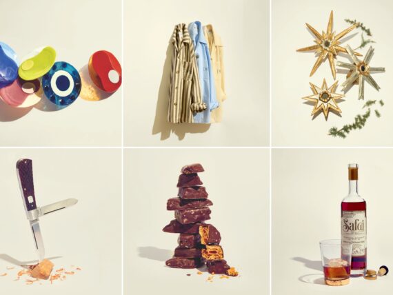 A collage of Southern-made products