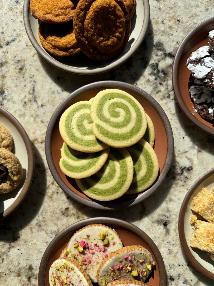 matcha pinwheels