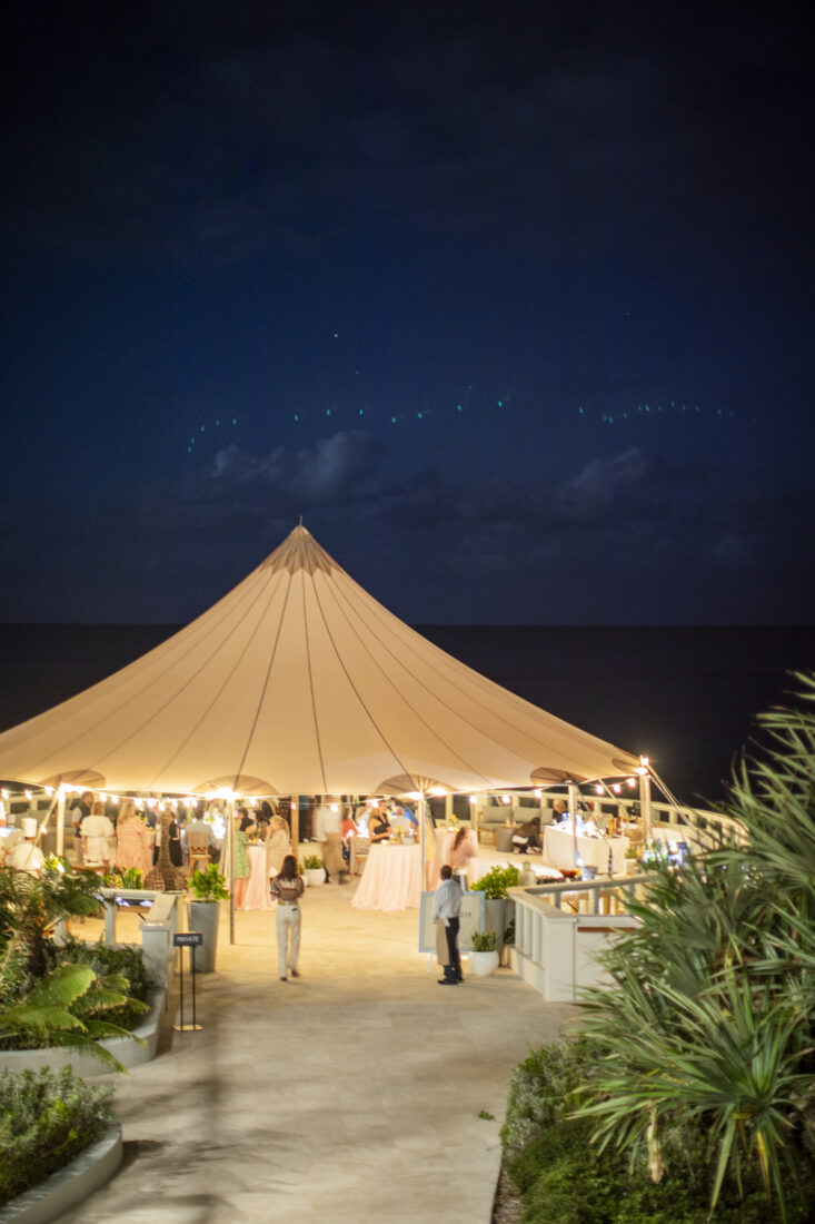 The weekend begins with an island-style barbecue dinner at The Disk at The Loren.