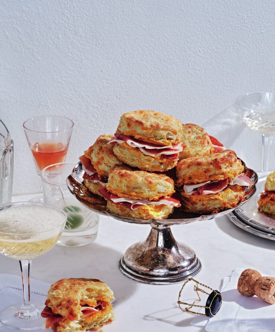 country ham biscuits