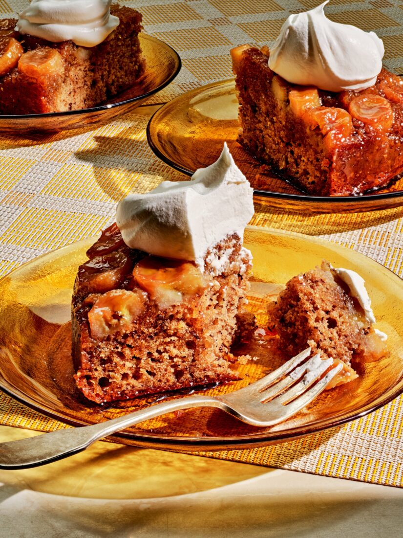 banana upside down cake