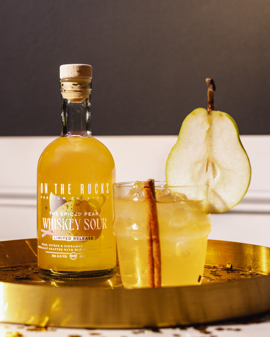 spiced pear cocktail